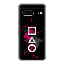 Чехол Гра в кальмара для Google Pixel 7 – Ранги