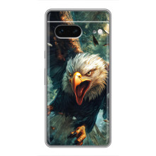Чехол с картинкой «Хищники» для Google Pixel 7 – Орёл
