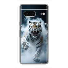 Чехол с картинкой «Хищники» для Google Pixel 7 – Тигр