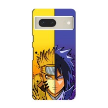 Купить Чехлы на телефон с принтом Anime для Гугул Пиксель 7 – Naruto Vs Sasuke