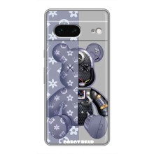 Силіконовий чохол для Google Pixel 7 (Ведмідь Louis Vuitton)