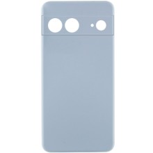 Чехол Silicone Cover Lakshmi Full Camera (AAA) для Google Pixel 7a (Голубой)