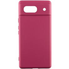 Чехол Silicone Cover Lakshmi (A) для Google Pixel 7a – Бордовый