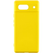 Чехол Silicone Cover Lakshmi (A) для Google Pixel 7a – Желтый