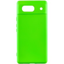 Чехол Silicone Cover Lakshmi (A) для Google Pixel 7a – Салатовый