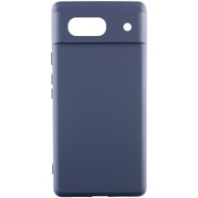 Чехол Silicone Cover Lakshmi Full Camera (AA) для Google Pixel 7a – Синий