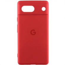 Чохол Silicone Cover Lakshmi Full Camera (AAA) with Logo для Google Pixel 7a – Червоний