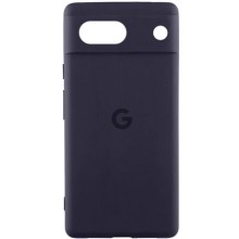 Чохол Silicone Cover Lakshmi Full Camera (AAA) with Logo для Google Pixel 7a – Сірий