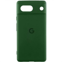 Чохол Silicone Cover Lakshmi Full Camera (AAA) with Logo для Google Pixel 7a – Зелений