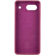 Чехол Silicone Cover Lakshmi Full Camera (AAA) для Google Pixel 7a – Бордовый