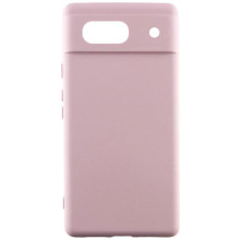 Чехол Silicone Cover Lakshmi Full Camera (AAA) для Google Pixel 7a – Розовый