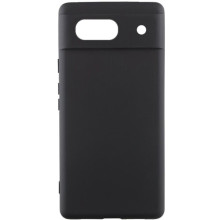 Чехол Silicone Cover Lakshmi Full Camera (AAA) для Google Pixel 7a – Черный
