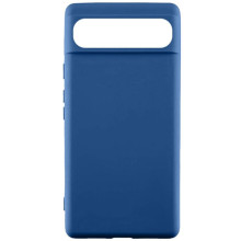 Чехол TPU GETMAN Liquid Silk для Google Pixel 7a – Синий