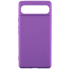 Чехол TPU GETMAN Liquid Silk для Google Pixel 7a – Фиолетовый