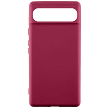 Чехол TPU GETMAN Liquid Silk для Google Pixel 7a – Бордовый