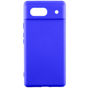 Чохол Silicone Cover Ummi Lakshmi Full Camera (AA) для Google Pixel 7a – Синій