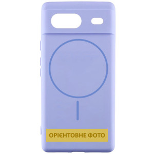 Чехол Silicone Cover Lakshmi Full Camera (AA) with Magnetic Fit для Google Pixel 7a