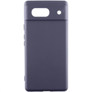 Чохол Silicone Cover Lakshmi Full Camera (AAA) для Google Pixel 7a – Сірий