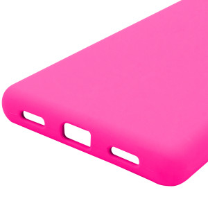 Чехол Silicone Cover Lakshmi Full Camera (AAA) для Google Pixel 7a – Розовый
