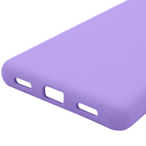 Чехол Silicone Cover Lakshmi Full Camera (AAA) для Google Pixel 7a – Сиреневый