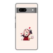 Чехлы Персонажи Аниме Наруто для Google Pixel 7A (AlphaPrint)
