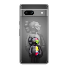 Чехлы для Google Pixel 7A - Bearbrick Louis Vuitton (PREMIUMPrint) (Тело Bearbrick)