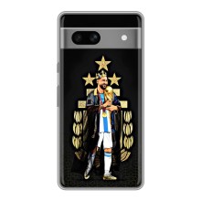 Чохли для Google Pixel 7A (Leo чемпіон) (AlphaPrint) (Мессі Король)