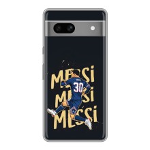 Чохли для Google Pixel 7A (Leo чемпіон) (AlphaPrint) (Messi ПСЖ)