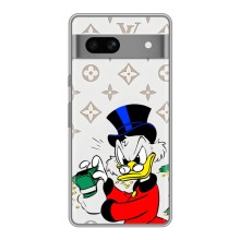 Чехлы для Google Pixel 7A - Скрудж МакДак Louis Vuitton (PREMIUMPrint) (Баксы Скрудж)