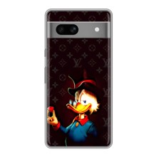 Чехлы для Google Pixel 7A - Скрудж МакДак Louis Vuitton (PREMIUMPrint) (Скрудж с бриллиантом)