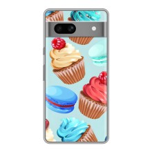 Чохли з фруктами для Google Pixel 7A (VPrint) (Кексики)
