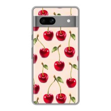 Чохли з фруктами для Google Pixel 7A (VPrint) (Черешня)