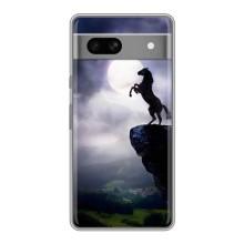 Чехлы с изображением разных животных для Google Pixel 7A (Лошадь)
