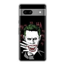 Чехлы с картинкой Джокера на Google Pixel 7A (Hahaha)