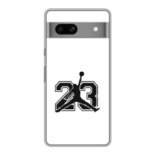 Чохли для Google Pixel 7A - з картинкою JORDAN (AlphaPrint) (Jordan 23)