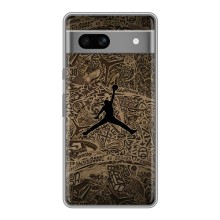 Чохли для Google Pixel 7A - з картинкою JORDAN (AlphaPrint) (Logo Jordan)