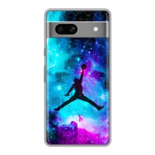 Чохли для Google Pixel 7A - з картинкою JORDAN (AlphaPrint) (Яскравий Джордан)