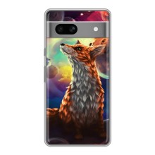 Чохли з картинкою Лисичка для Google Pixel 7A (VPrint) (Лисичка в космосі)