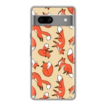 Чохли з картинкою Лисичка для Google Pixel 7A (VPrint) (Лисички)