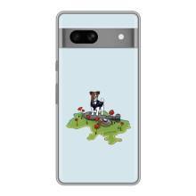 Чохли з картинкою собаки Патрон для Google Pixel 7A (AlphaPrint) (Сапер Пес)