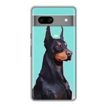 Чехол ДОБЕРМАН для Google Pixel 7A (Король доберман)