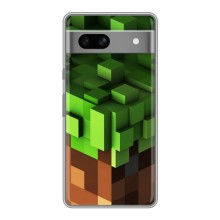 Чохол Майнкрафт на Google Pixel 7A (AlphaPrint) Minecraft (текстура Майнкрафт)