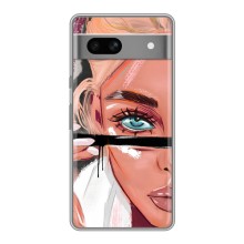 Чохол з друком для Google Pixel 7A - (Мода) (AlphaPrint) (Макіяж)