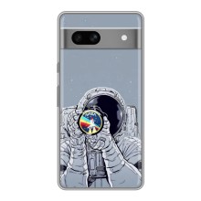 Чохол NASA для Google Pixel 7A (AlphaPrint) (Космонавт фото)