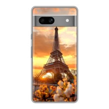 Чохол Ейфелева Вежа Google Pixel 7A - (AlphaPrint) (Сонячня вежа)