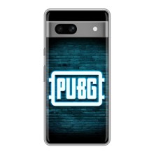 Чеjхол PUBG для Гоогле Піксел 7А (AlphaPrint) (Лого PUBG)