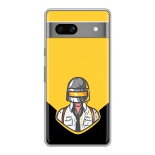 Чеjхол PUBG для Гоогле Піксел 7А (AlphaPrint) (Пабг в шоломі)