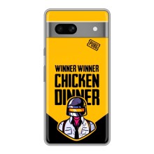 Чеjхол PUBG для Гоогле Піксел 7А (AlphaPrint) (Pubg шолом)