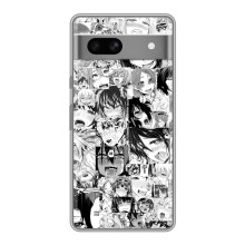 Анимешный чехол для Google Pixel 7A (Ahegao manga)