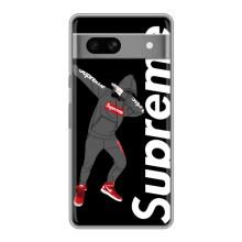 Чехол для Google Pixel 7A с картинкой Supreme (AlphaPrint)